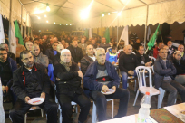  بالصور: جمهور غفير يشارك في اللقاء الاسبوعي لخيمة الهدى الدعوية بيافا